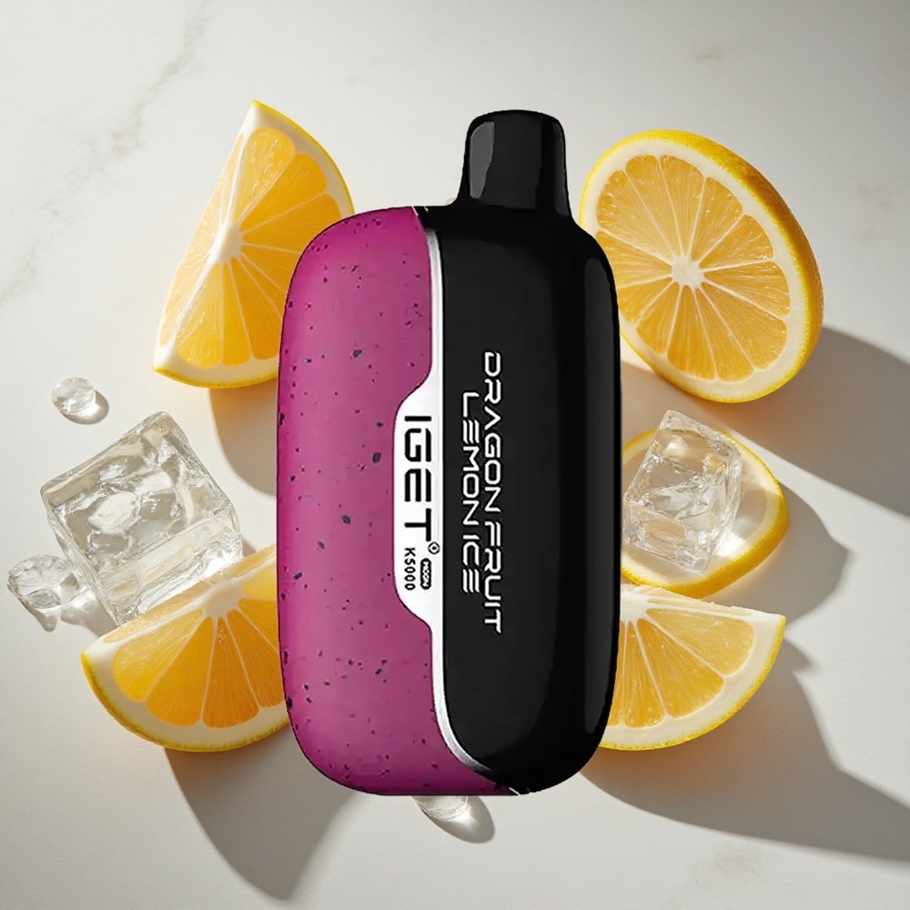 Drakenvrucht Citroen IJs IGET Moon K5000 Puffs (5000 Puffs) Nederland vapes PC Materiaal