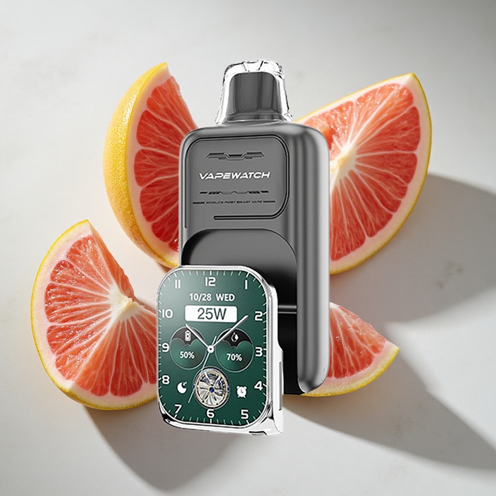 Drievoudige Bes JNR Vape Watch 30000 Puffs Nederland vapes Dual Mesh Coil  Type-C Opladen
