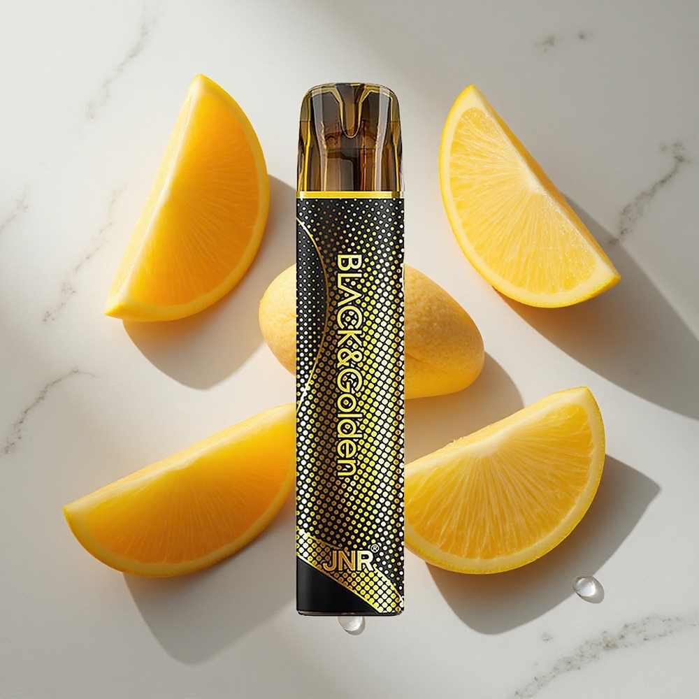Drievoudige Mango JNR BlackGolden 600+200 Puffs Nederland vapes 550mAh 2ml