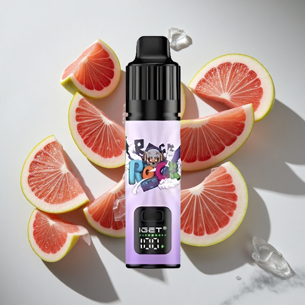 Druif IJs IGET BAR PLUS S3 POD 10000 Puffs Nederland vapes 18 ml e-vloeistof 950 mAh Oplaadbaar