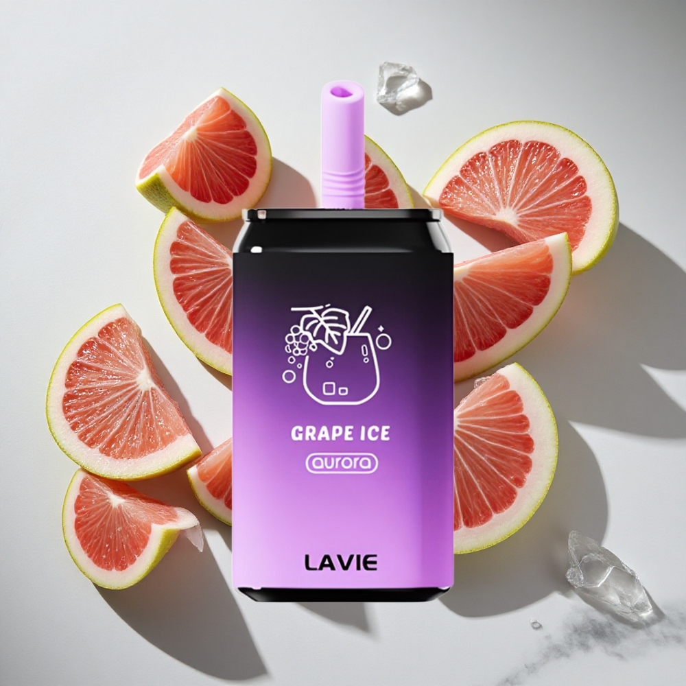 Druif IJs LAVIE Aurora 11000 Puffs Nederland vapes 22ml e-vloeistof 650mAh-batterij