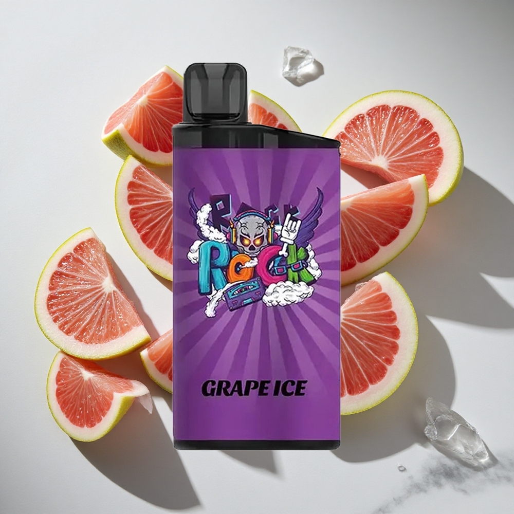 Druif Ijs IGET Bar 3500 Puffs Nederland vapes - 1400 mAh-batterij  12 Ohm Mesh Coil