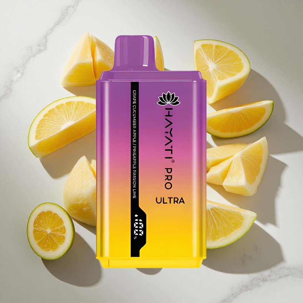 Druif Komkommer Appel Hayati Pro Ultra 15000 Puffs Nederland vapes 12ml 850mAh