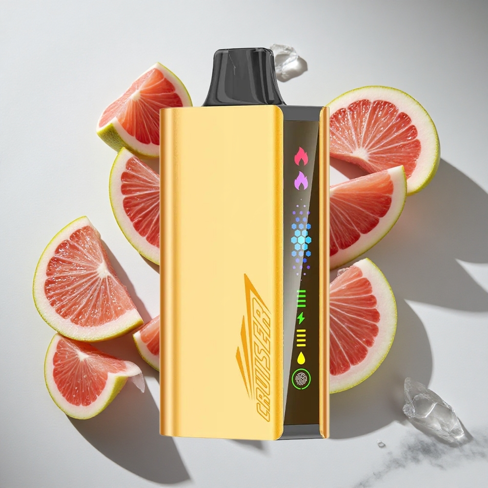 Druiven IJs JNR Cruiser 12000 Puffs Nederland vapes Met 3500 mAh Accu en Dual Mesh Coil