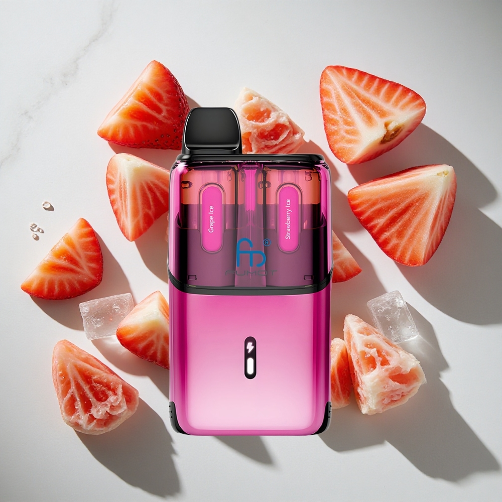 Druiven Ijs - Aardbei Ijs Fumot Ultra T32000 32000 Puffs Nederland vapes Type-C Opladen