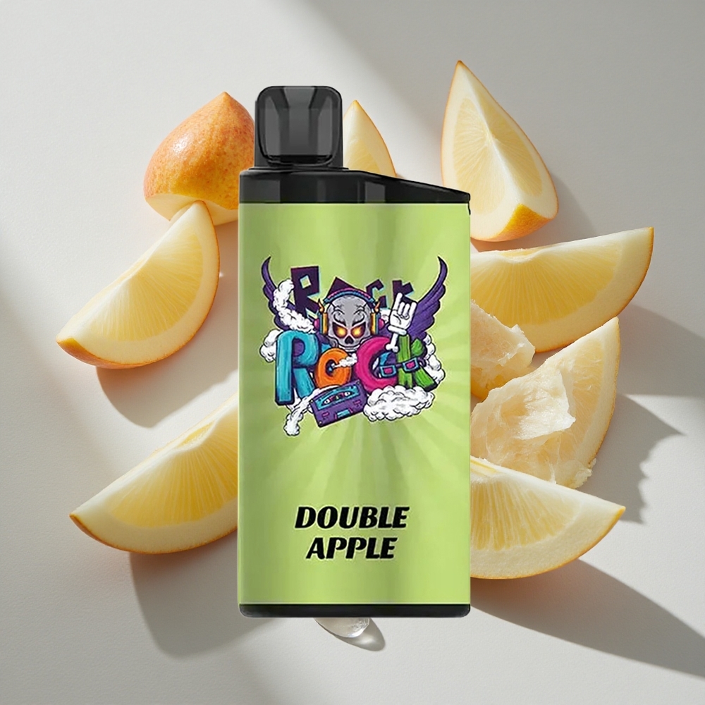 Dubbel Appel IGET Bar 3500 Puffs Nederland vapes met 1400 mAh Batterij