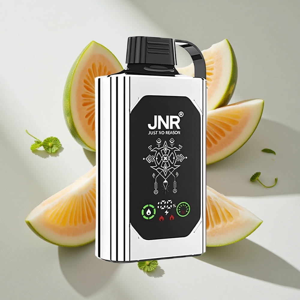 Dubbel Meloen Munt JNR Shisha Hookah Box 20500 Puffs Nederland vapes HD Display Type-C Quick Charge