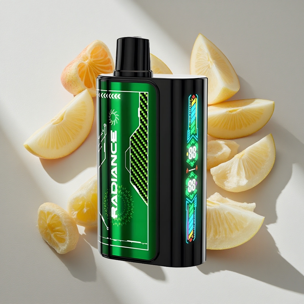 Dubbele Appel JNR Radiance 31000 Puffs Nederland vapes met 28ml Vloeistof en Dual Mesh Coil