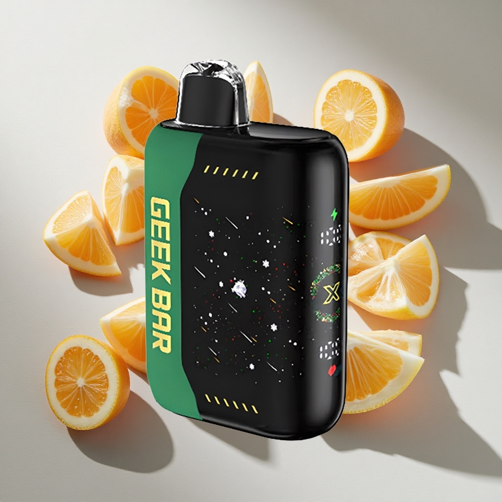 Framboos-Munt GEEK BAR Pulse X 25000 Puffs Nederland vapes met 18mL Vloeistof  USB Type-C