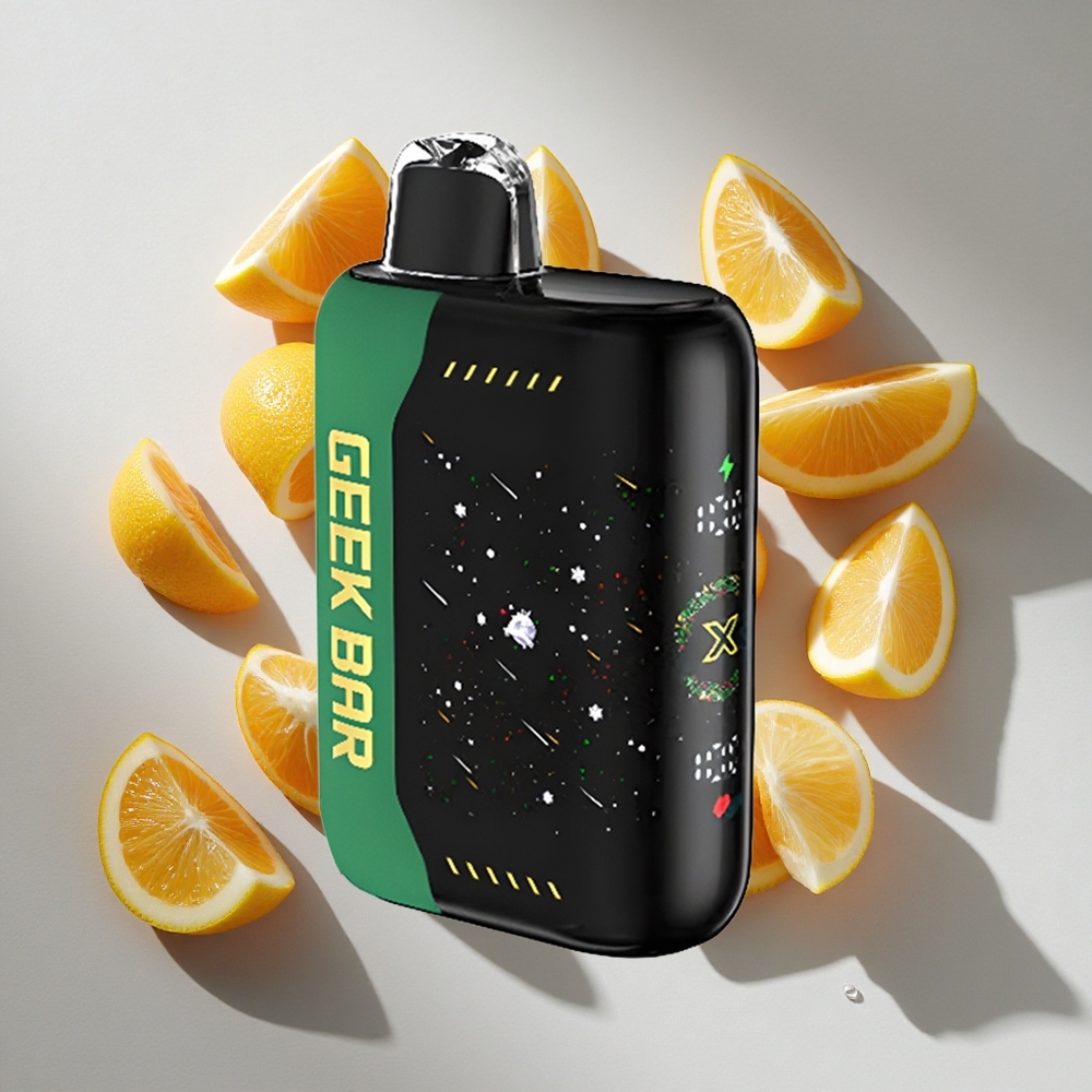 Framboos-Munt GEEK BAR Pulse X 25000 Puffs Nederland vapes met 18mL Vloeistof  USB Type-C