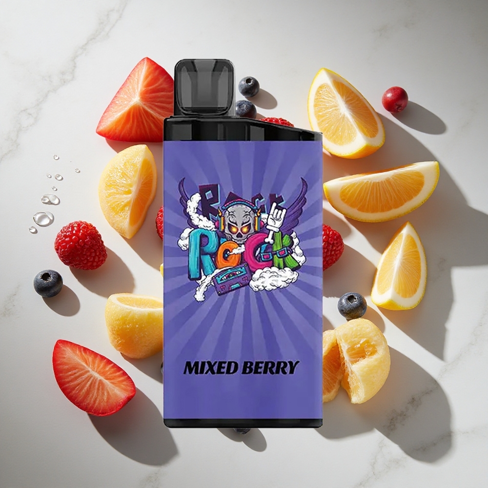Gemengde Bessen IGET Bar 3500 Puffs Nederland vapes met 1400 mAh batterij