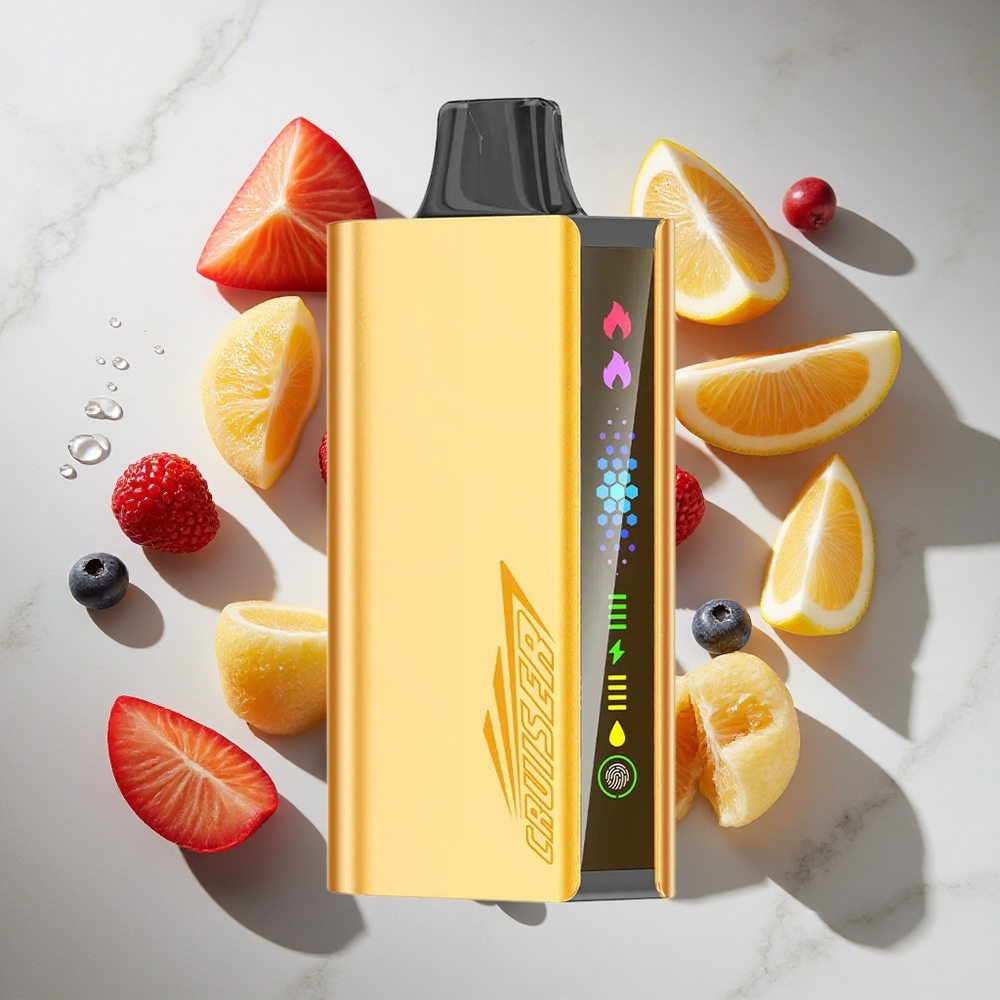 Gemengde Bessen JNR Cruiser 12000 Puffs Nederland vapes Met 3500 mAh Batterij en Dual Mesh Coil