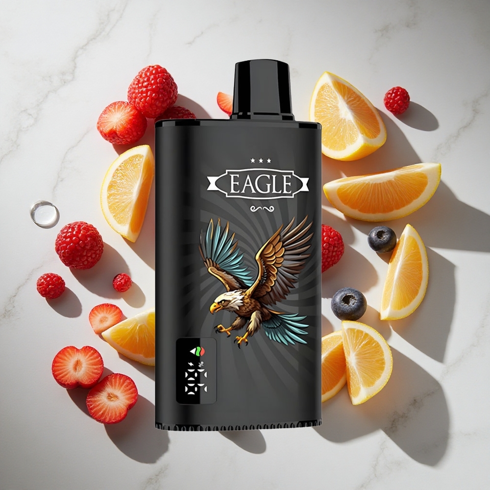 Gemengde Bessen JNR EAGLE Smart 23000 Puffs Nederland vapes met Digitaal Scherm en 25ml vloeistofcapaciteit
