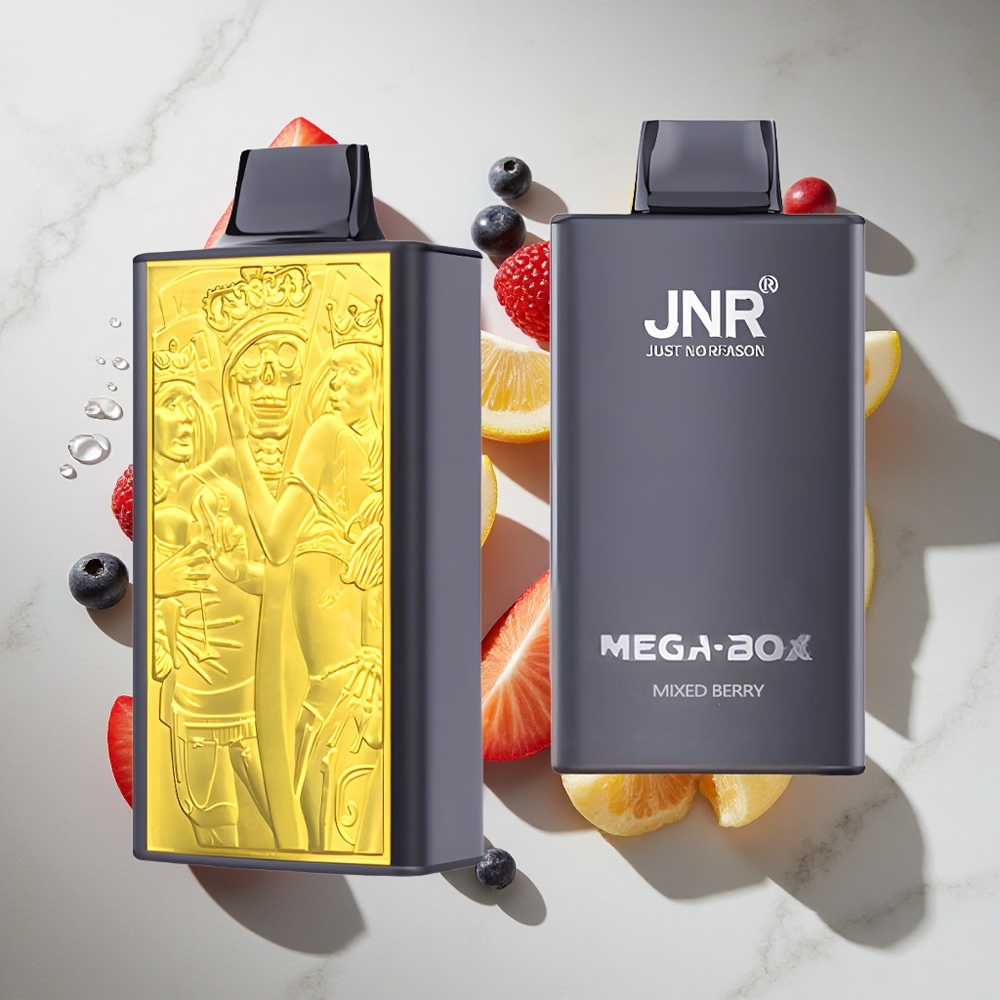 Gemengde Bessen JNR Mega Box 25000 Puffs Nederland vapes Met 30ml Vloeistof  850mAh Accu