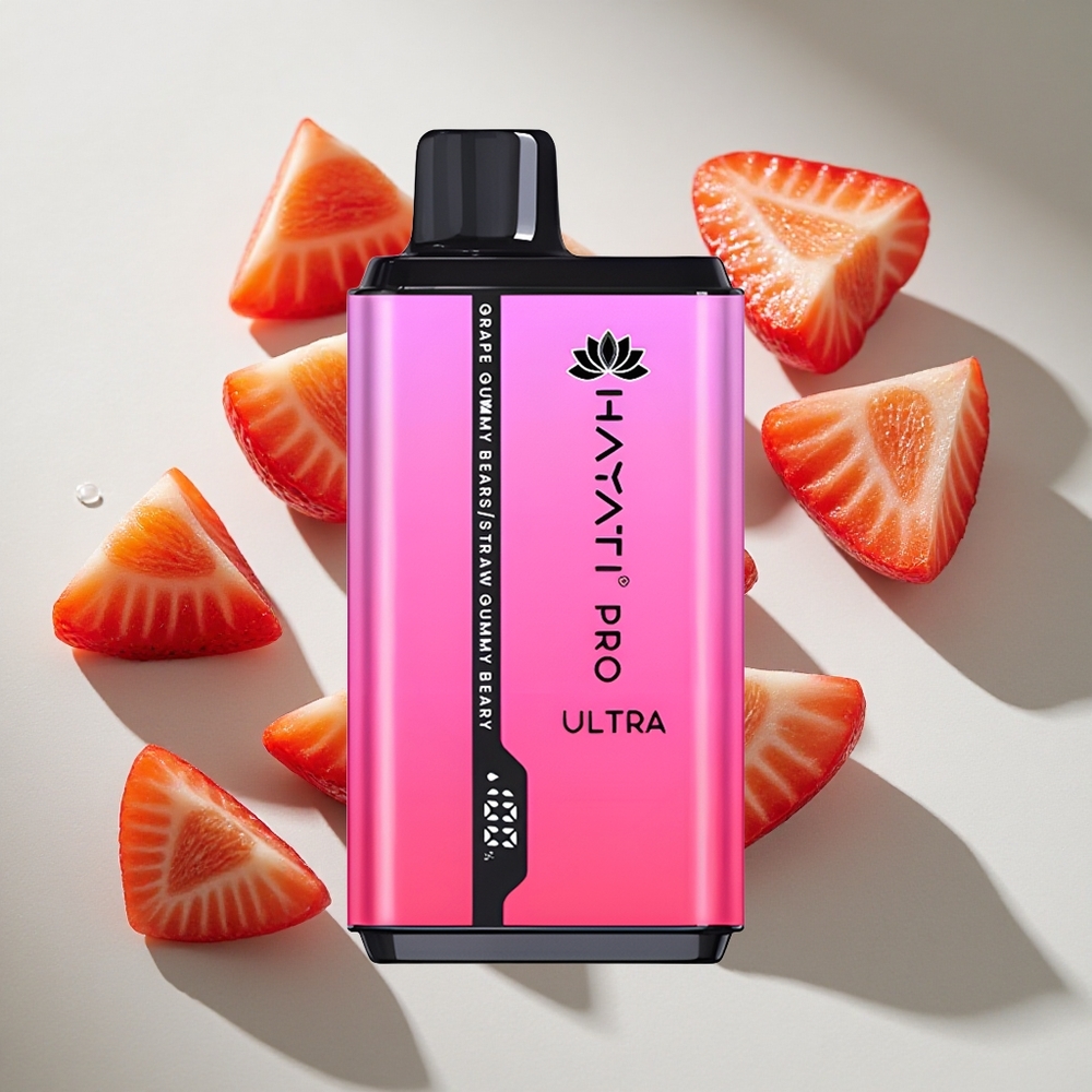 Gummy Beer Druiven Hayati Pro Ultra 15000 Puffs Nederland vapes 24ml 2 Nicotine