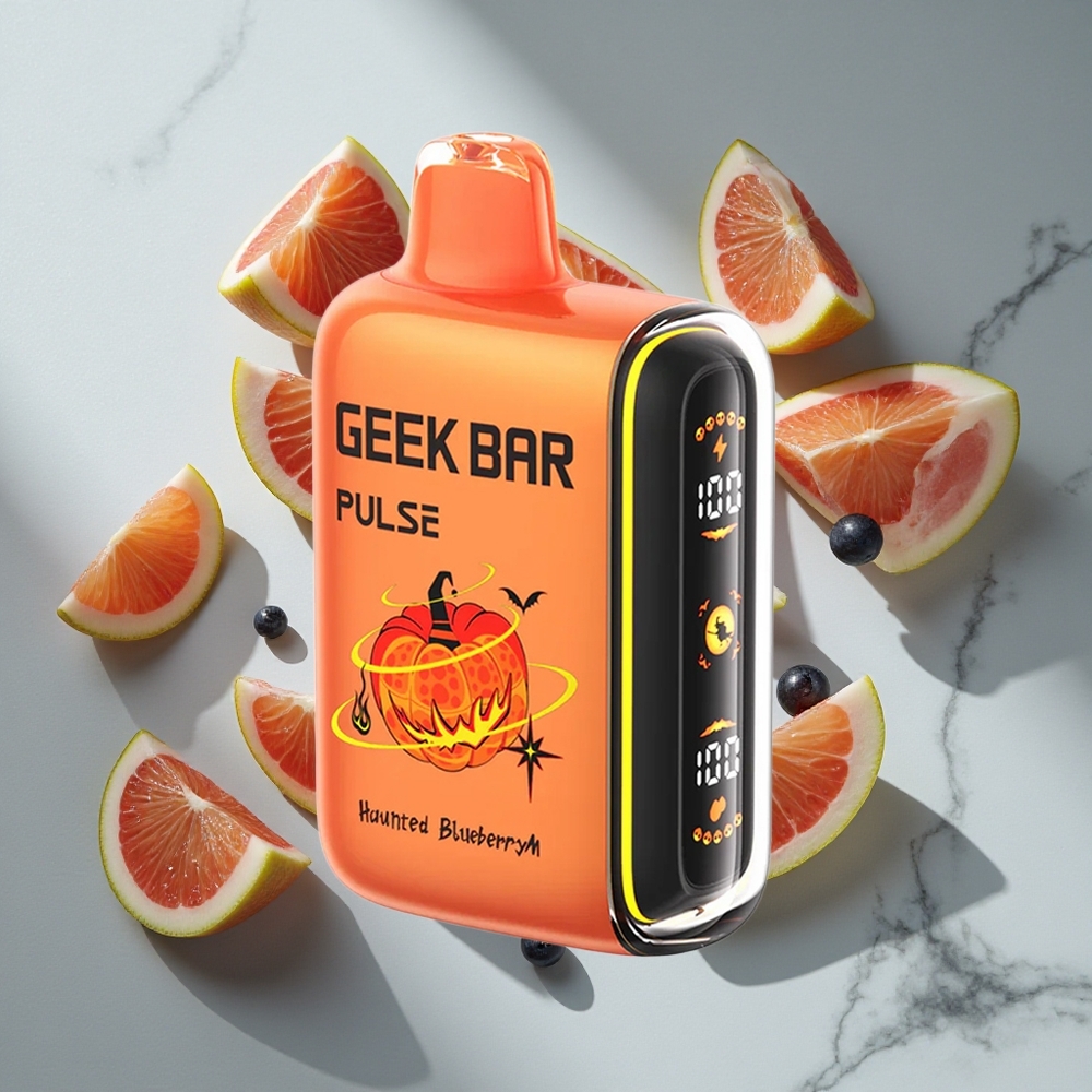 Halloween Smaak Geek Bar Pulse 15000 Puffs Nederland vapes Met 16ML Vloeistof  USB Type-C