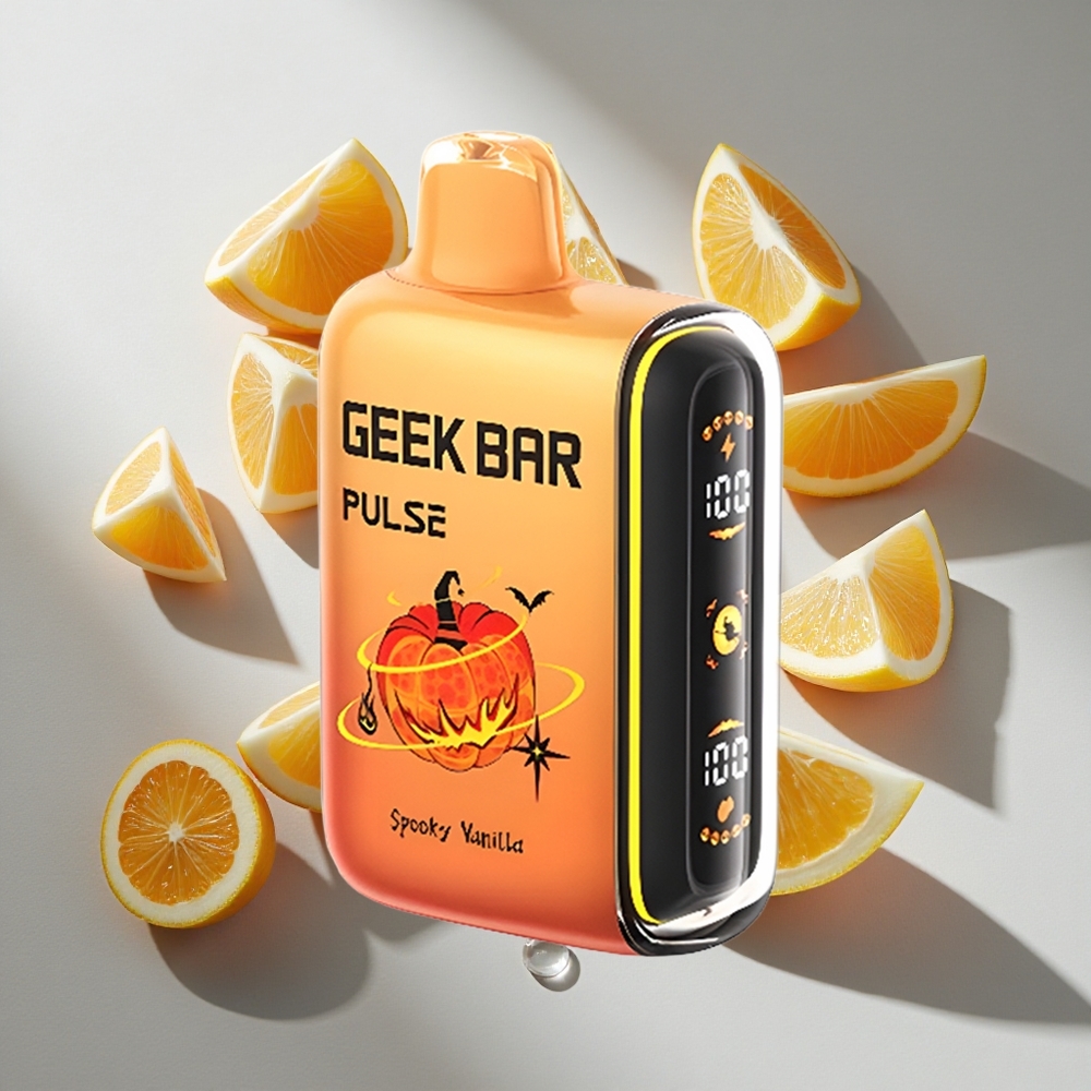 Halloween Smaak Geek Bar Pulse 15000 Puffs Nederland vapes Met 16ML Vloeistof  USB Type-C