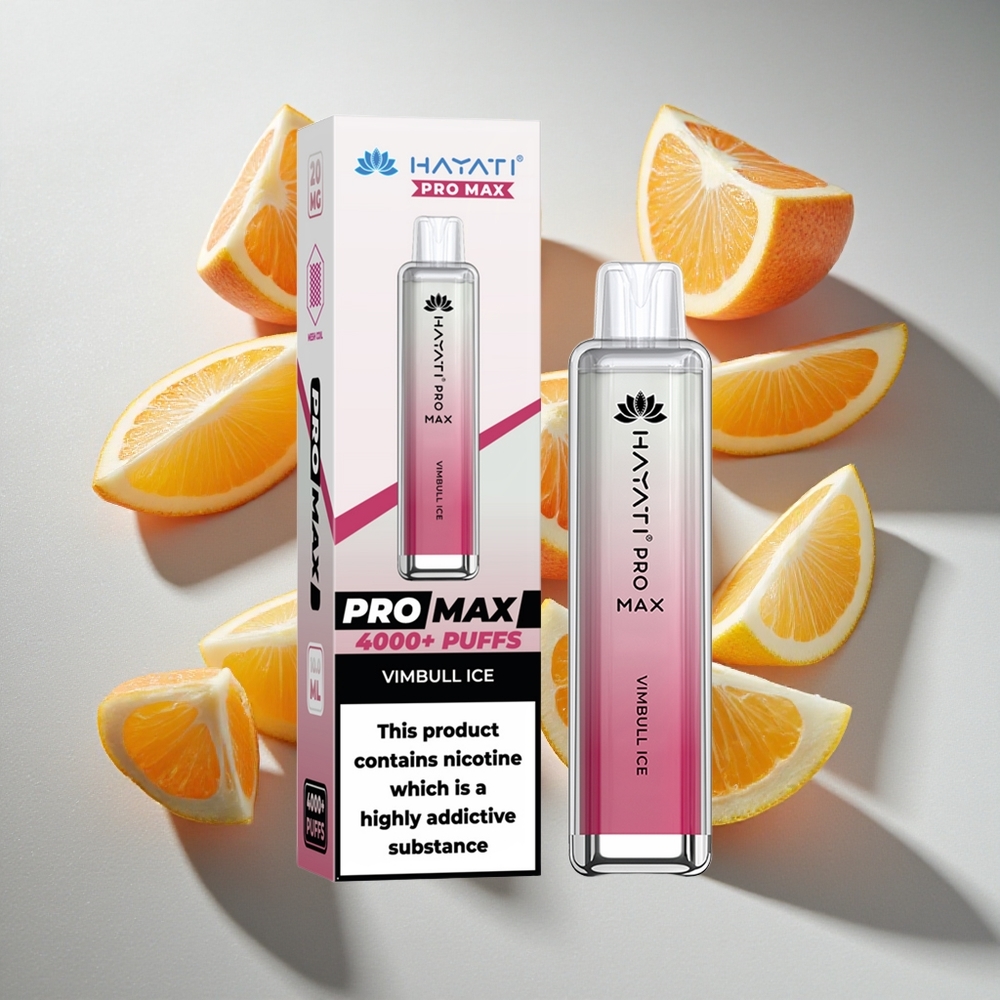 IJs Kristal Hayati Pro Max 4000 Puffs Nederland vapes Oplaadbare 1400mAh