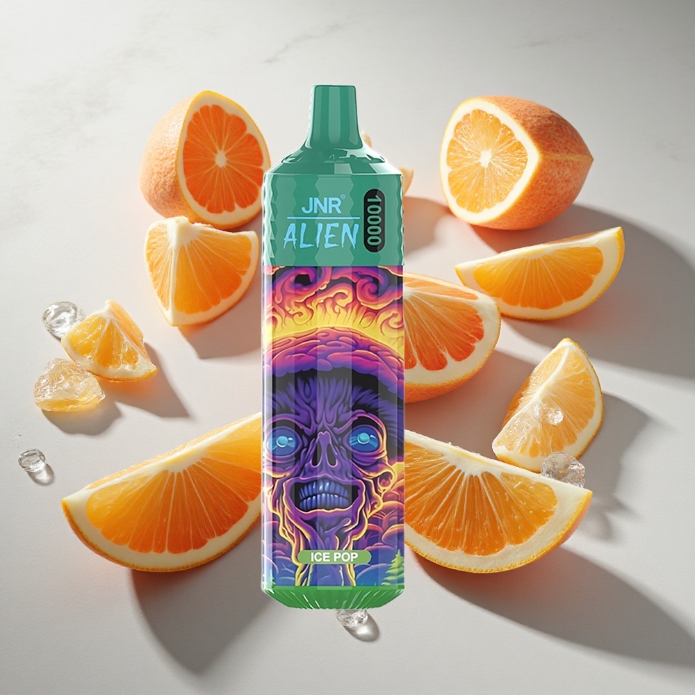 IJs Pop JNR Alien 10000 Puffs Nederland vapes met 850mAh batterij  RGB LED