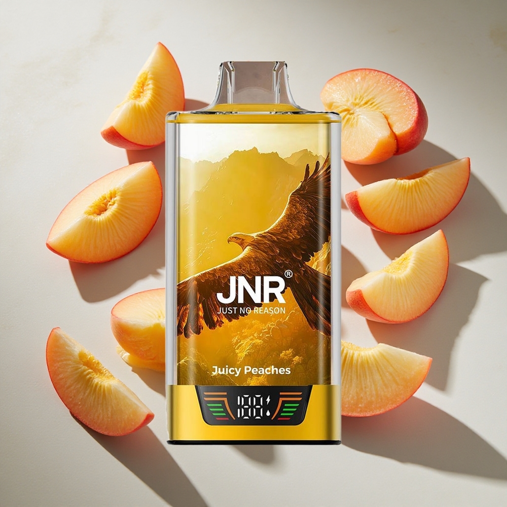 Juicy Peaches JNR Falcon Pro 28000 Puffs Nederland vapes 30ml Voorgevuld  950mAh Batterij