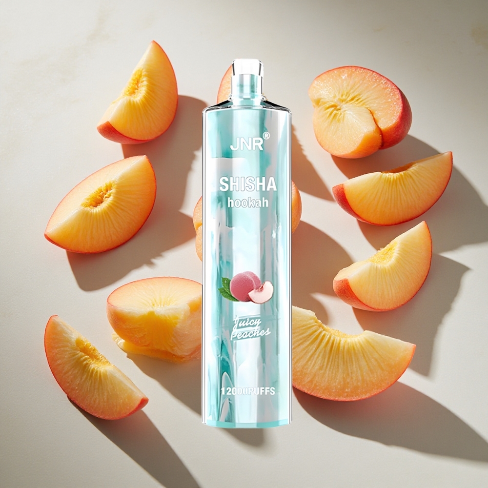 Juicy Peaches JNR Shisha Hookah 12000 Puffs Nederland vapes met 24ml vloeistof  750mAh batterij