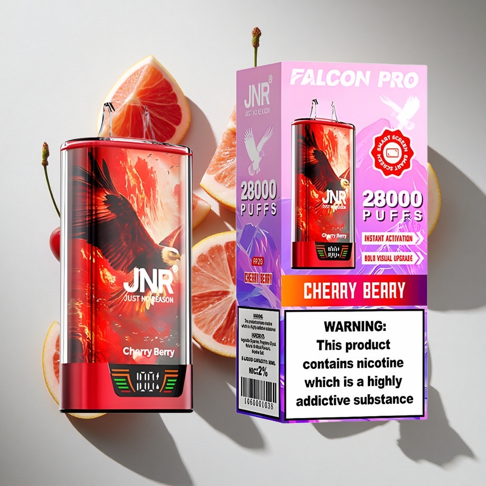 Kers Bes JNR Falcon Pro 28000 Puffs Nederland vapes 30ml Voorgevuld 5 Nicotine