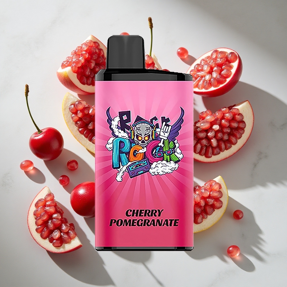 Kers Granaat IGET Bar Pro 10000 Puffs Nederland vapes met 2000 mAh Batterij en 12 Ohm Mesh Coil