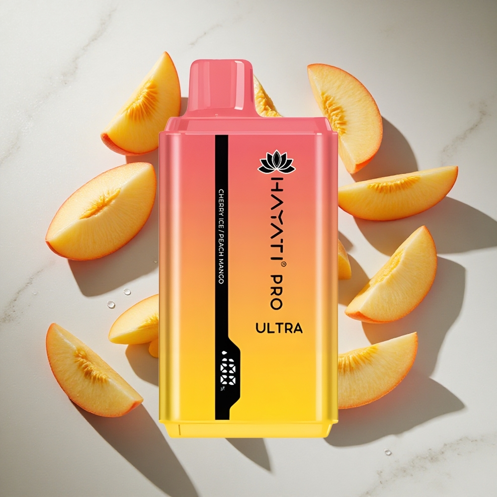 Kers Ijs Hayati Pro Ultra 15000 Puffs Nederland vapes 850mAh Batterij 2 12ml Vloeistof