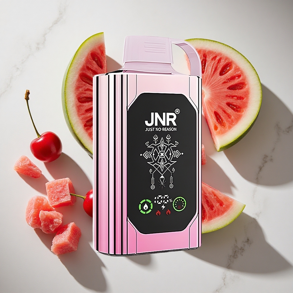 Kersen Watermeloen Vries JNR Shisha Hookah Box 20500 Puffs (HD Display 1000mAh) Nederland vapes