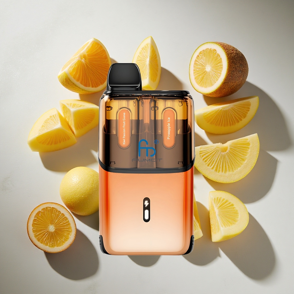 Kiwi Passievrucht Guava - Ananas IJs Fumot Ultra T32000 32000 Puffs Nederland vapes met 800mAh Batterij
