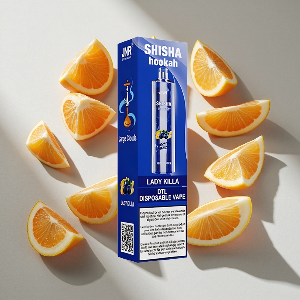 Lady Killa JNR Shisha Hookah 12000 Puffs Nederland vapes - 24ml vloeistof 750mAh batterij