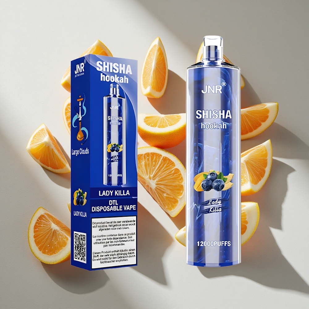 Lady Killa JNR Shisha Hookah 12000 Puffs Nederland vapes - 24ml vloeistof 750mAh batterij