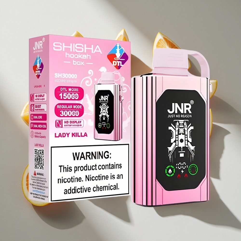 Lady Killa JNR Shisha Hookah Box 20500 Puffs (25ml Vloeistof Dual Mesh Coil) Nederland vapes