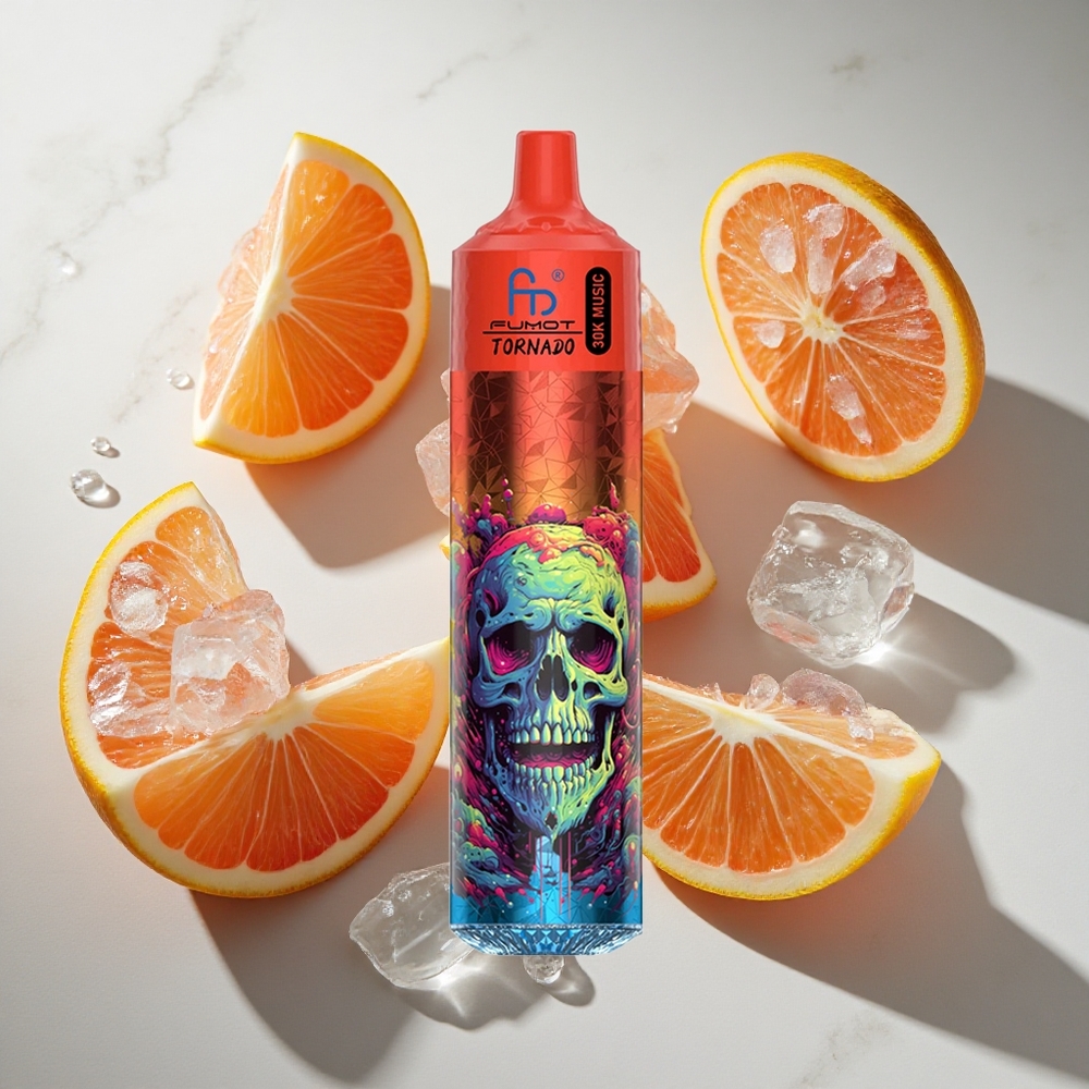 Lush Ice Fumot RandM Tornado 30000 Puffs Nederland vapes met 30mL voorgevuld en 10 Ohm mesh coil