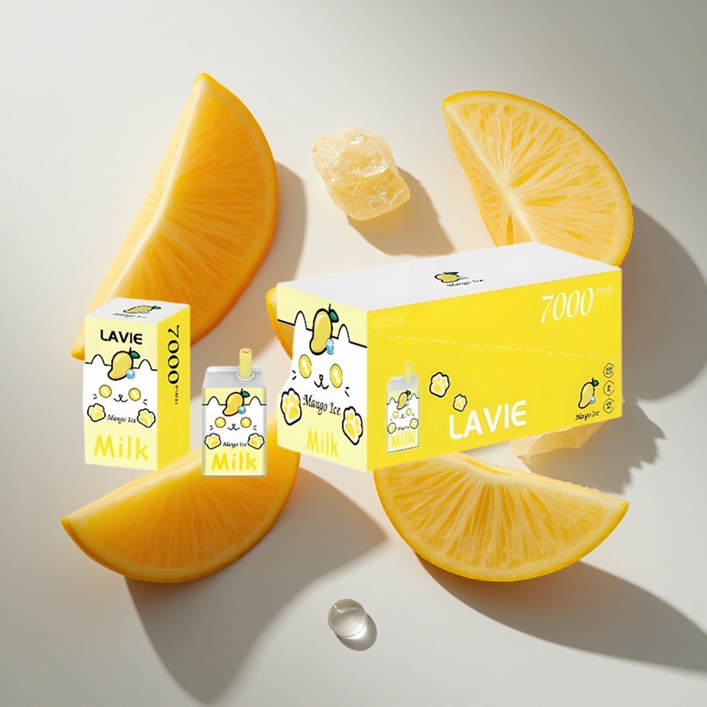 Mango IJs LAVIE Milk 7000 Puffs (16ML) Nederland vapes Type C Oplaadbaar