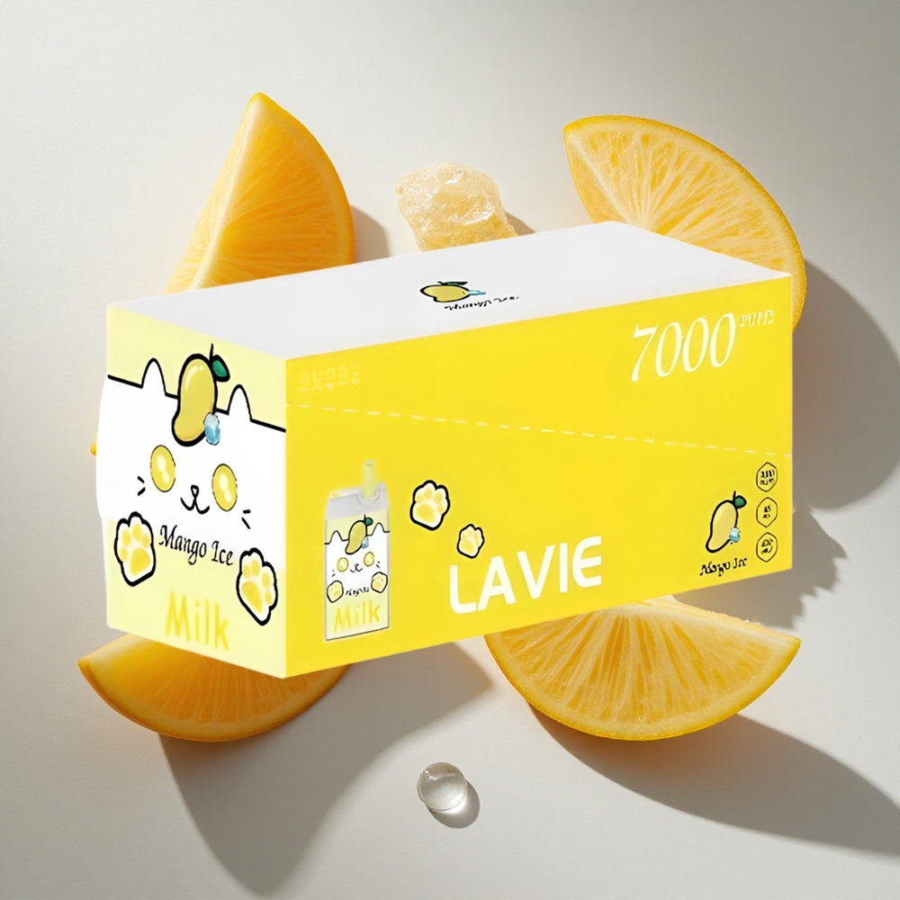 Mango IJs LAVIE Milk 7000 Puffs (16ML) Nederland vapes Type C Oplaadbaar