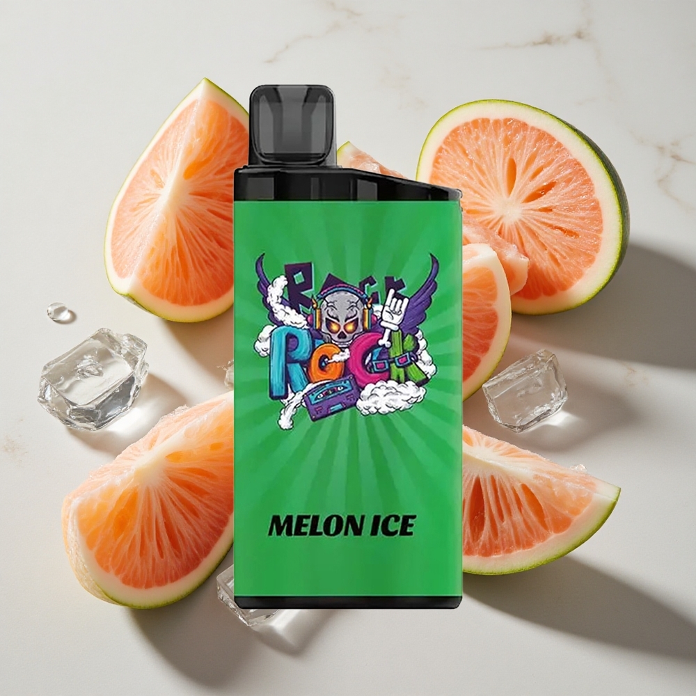 Meloen IJs IGET Bar 3500 Puffs Nederland vapes - 1400 mAh Batterij