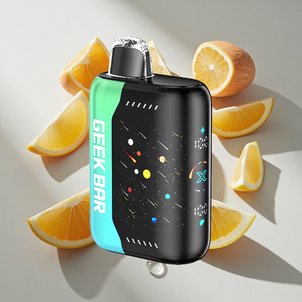 Meteor Smaken Geek Bar Pulse X 25000 Puffs Nederland vapes Met 18mL Vloeistof  Dual Mesh Coil
