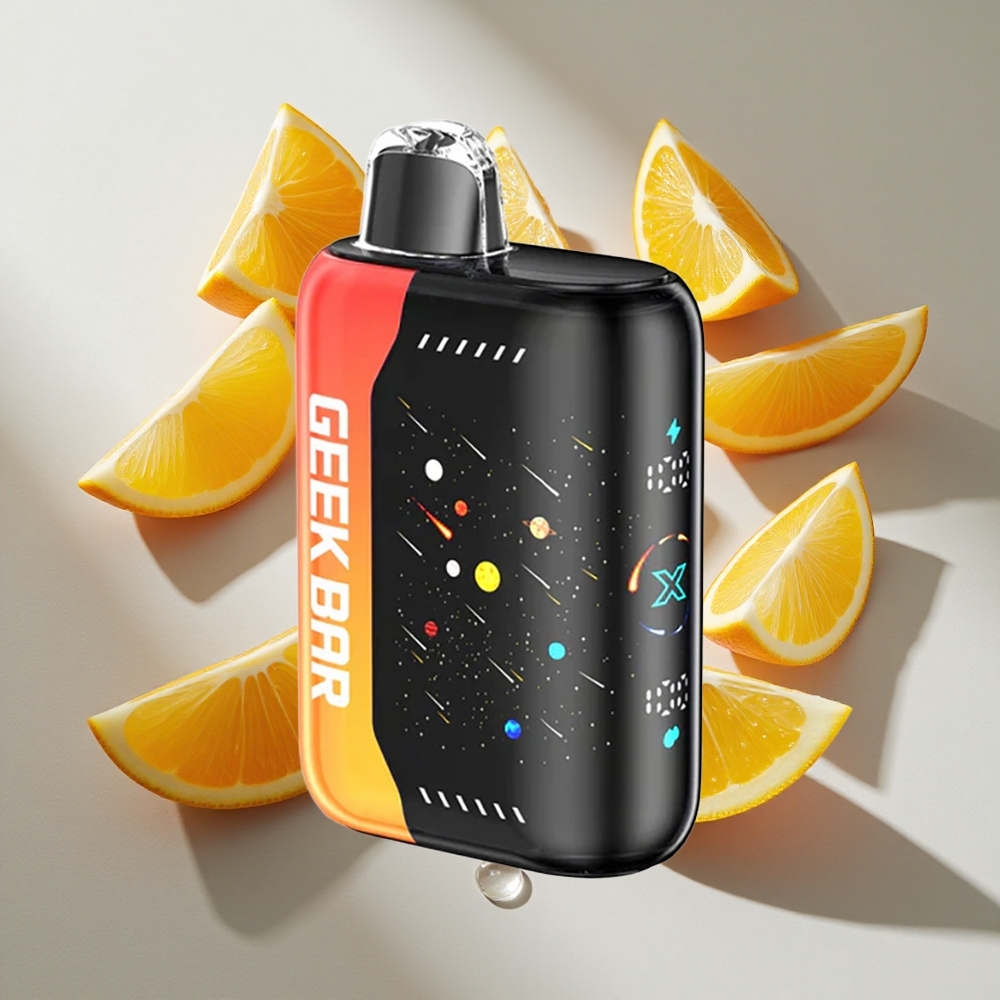 Meteor Smaken Geek Bar Pulse X 25000 Puffs Nederland vapes Met 18mL Vloeistof  Dual Mesh Coil