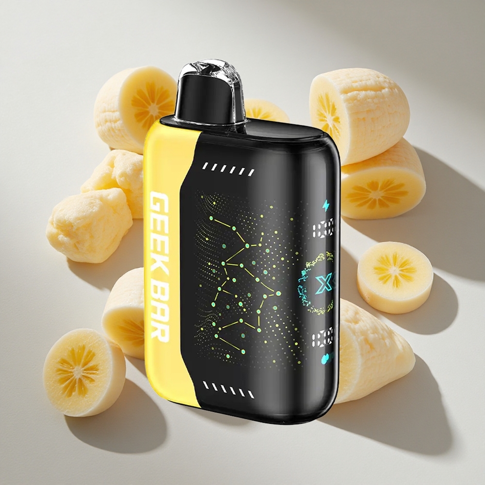 Mint-Aardbei Geek Bar Pulse X 25000 Puffs Nederland vapes met 18mL Vloeistof en USB Type-C