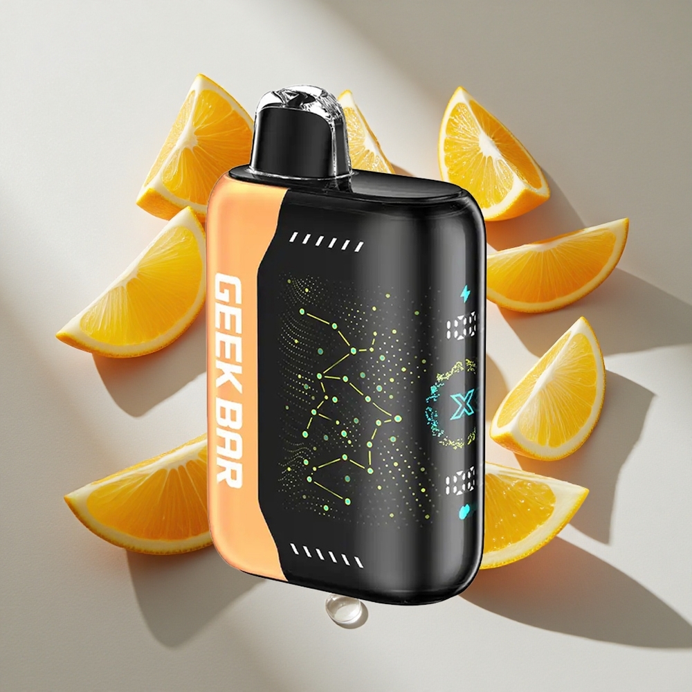 Mint-Aardbei Geek Bar Pulse X 25000 Puffs Nederland vapes met 18mL Vloeistof en USB Type-C