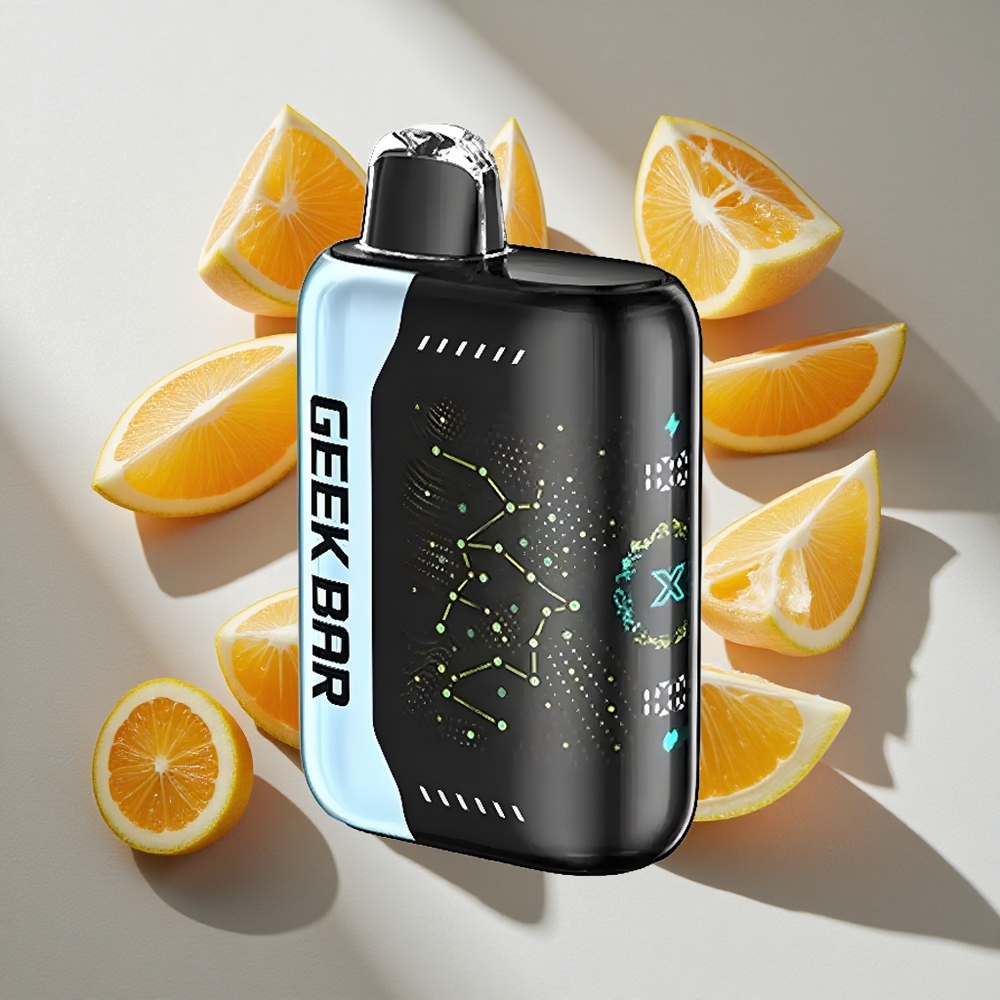 Mint-Aardbei Geek Bar Pulse X 25000 Puffs Nederland vapes met 18mL Vloeistof en USB Type-C