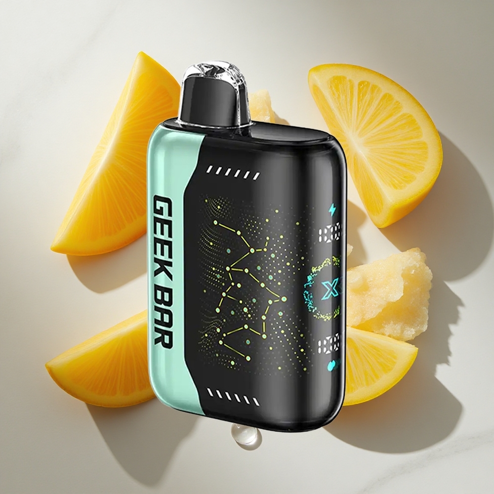 Mint-Aardbei Geek Bar Pulse X 25000 Puffs Nederland vapes met 18mL Vloeistof en USB Type-C