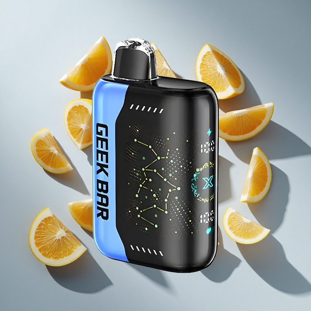 Mint-Aardbei Geek Bar Pulse X 25000 Puffs Nederland vapes met 18mL Vloeistof en USB Type-C