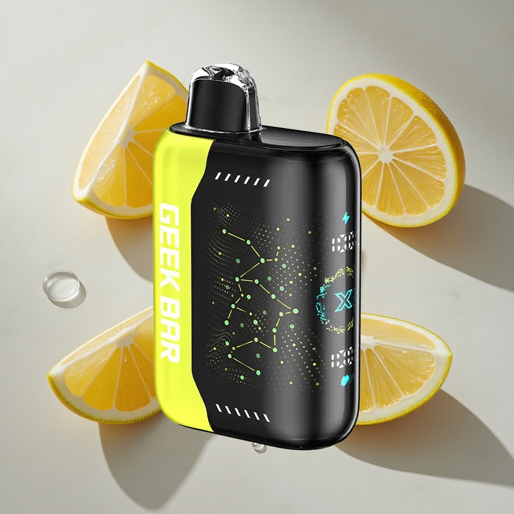 Mint-Aardbei Geek Bar Pulse X 25000 Puffs Nederland vapes met 18mL Vloeistof en USB Type-C