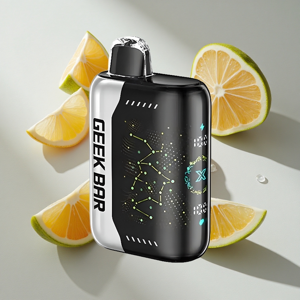 Mint-Aardbei Geek Bar Pulse X 25000 Puffs Nederland vapes met 18mL Vloeistof en USB Type-C