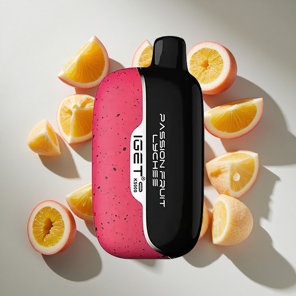 Passievrucht Lychee IGET Moon K5000 Puffs (5000 Puffs) Nederland vapes - PC Materiaal 815 g