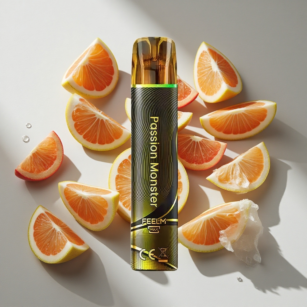 Passion Monster JNR BlackGolden 600+200 Puffs Nederland vapes 2ml e-vloeistof  550mAh-batterij