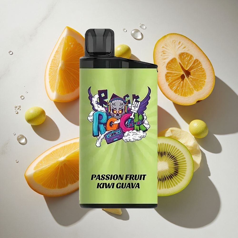 Passionfruit Kiwi Guava IGET Bar 3500 Puffs Nederland vapes met 1400 mAh batterij