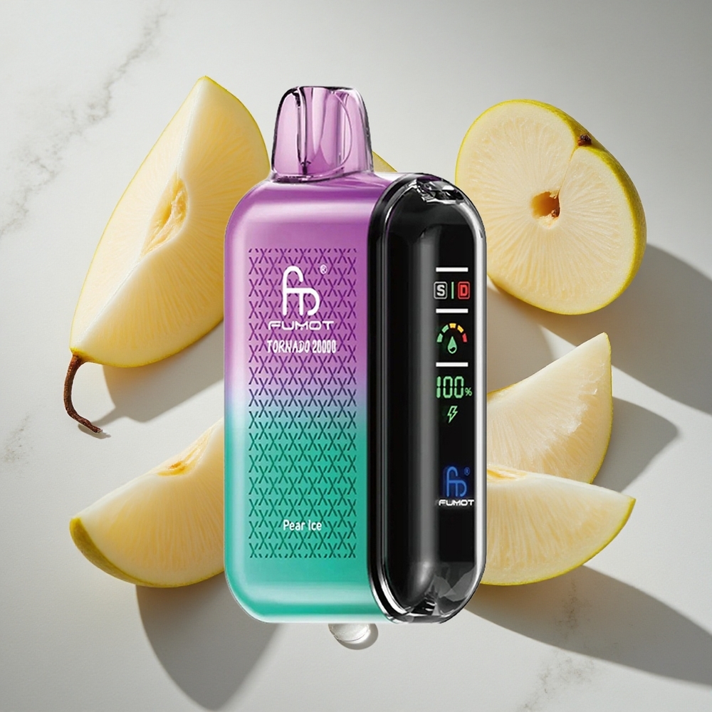 Peer IJs Fumot Tornado 20000 Puffs Nederland vapes met 20ml Vloeistof  Dual Mesh Coil